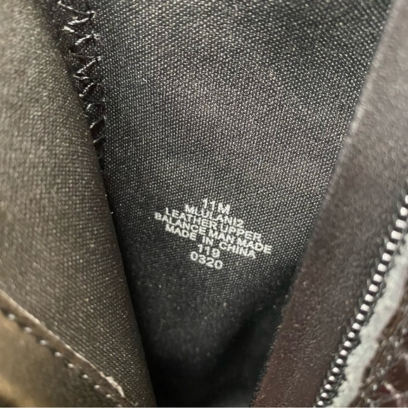 Marc Fisher Ulani Black Snake Print Leather Pointy Toe Bootie 11M - Picture 11 of 14